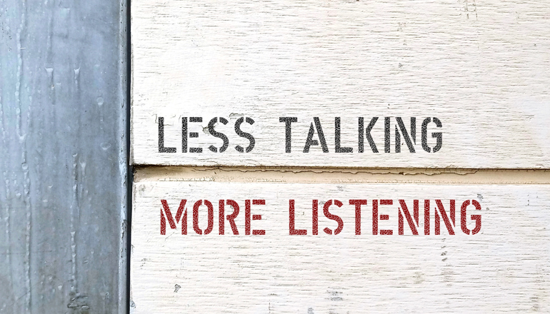 TEAM-CHALLENGE: ZIELLOSES ZUHÖREN